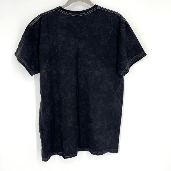 Nirvana In Utero Black Acid Wash Graphic Band Tee Large NWOT - Picture 2 of 7